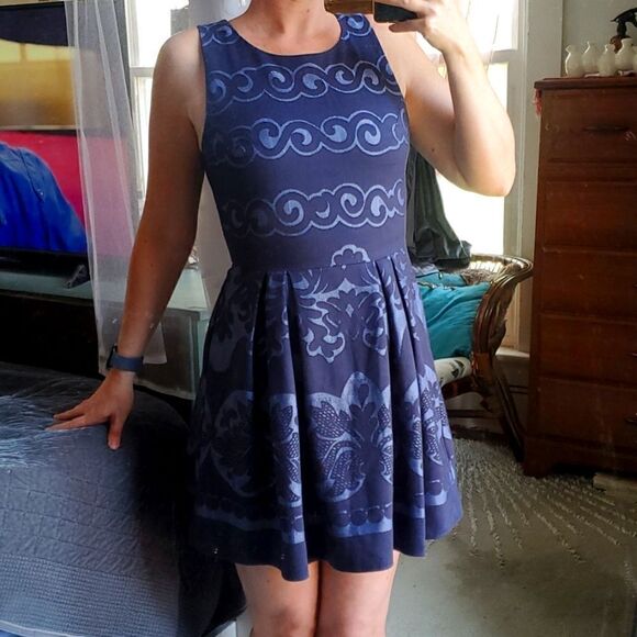 Altar'd State Navy Dress - Picture 1 of 9